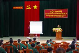 Sư đoàn 346: Tổ chức thông báo nhanh kết quả Hội nghị Trung ương 4 (khóa XIII)